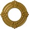 Ekena Millwork Benson Ceiling Medallion (Fits Canopies up to 4 1/8"), 9"OD x 4 1/8"ID x 5/8"P, Pharaohs Gold CM09BNPGS - alternate 1